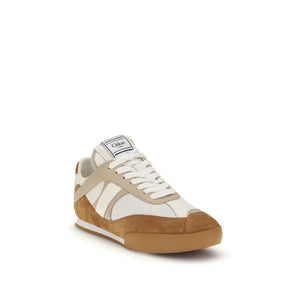 Braune Kalbshaut Bos Taurus Sportschuhe