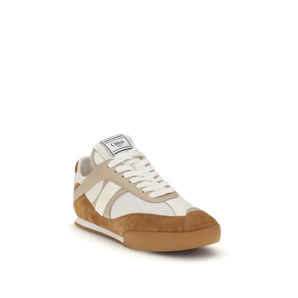 Braune Kalbshaut Bos Taurus Sportschuhe
