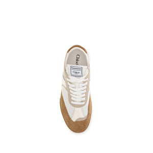 Braune Kalbshaut Bos Taurus Sportschuhe