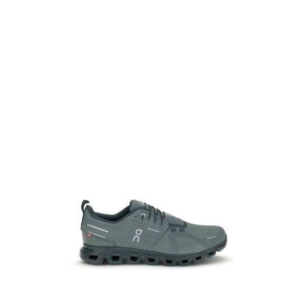 Grüne Stoff-Sportschuhe