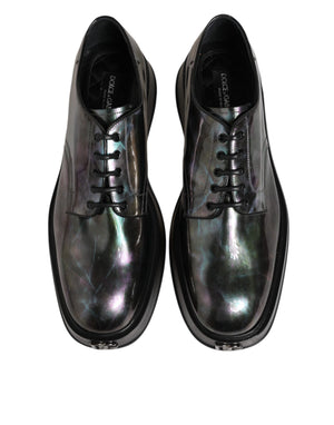 Multicolor Leder Schnürschuhe Männer Formale Derby Schuhe