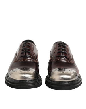 Braun Leder Lace Up Kleid Männer Oxford Schuhe