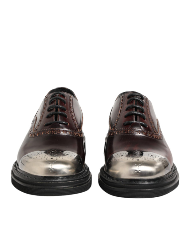Braun Leder Lace Up Kleid Männer Oxford Schuhe