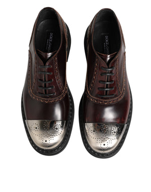 Braun Leder Lace Up Kleid Männer Oxford Schuhe