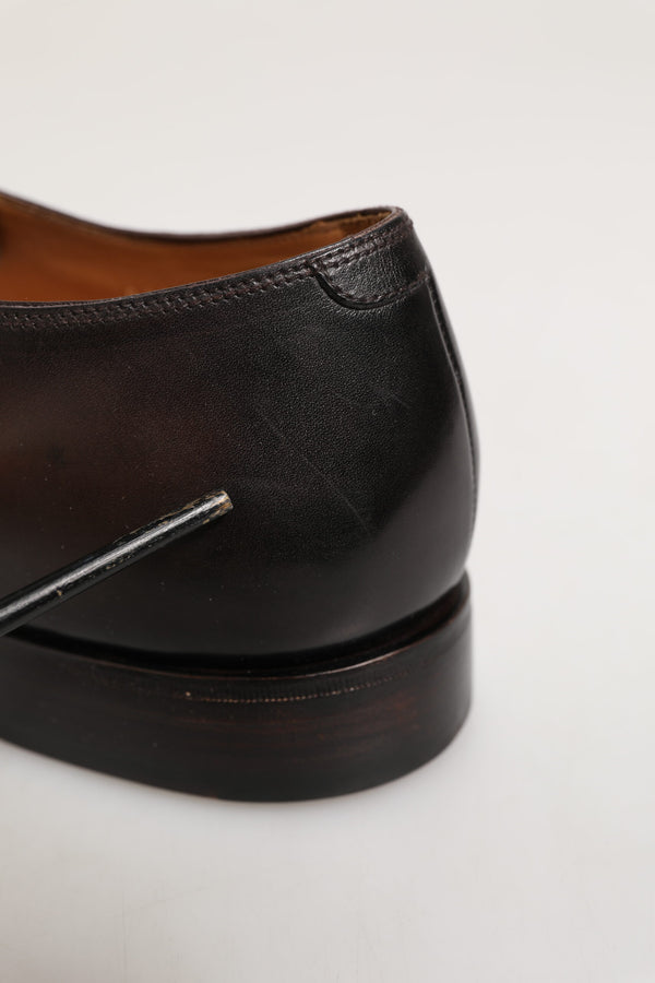 Braun Leder Lace Up Kleid Männer Derby Schuhe