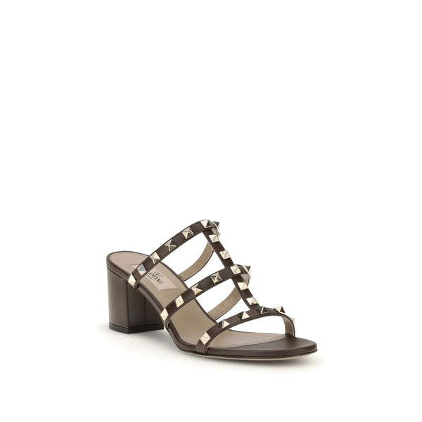 Braune Kalbsleder Bos Taurus Sandalen