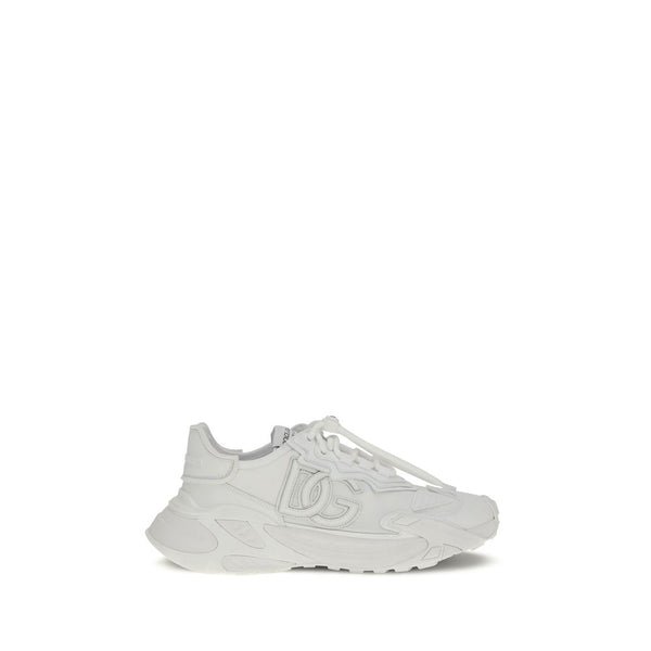 Weiße Polyamid-Sportschuhe
