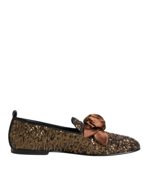 Gold Pailletten Slip On Loafers Männer Kleid Schuhe