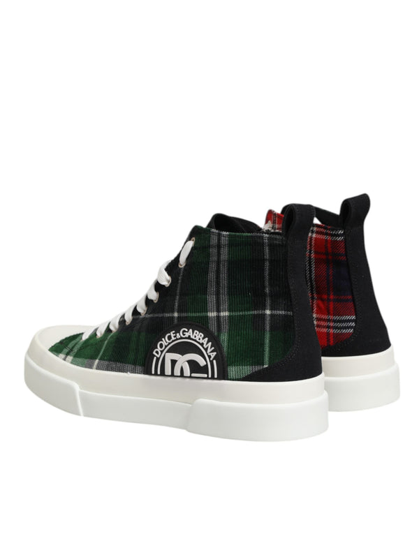 Multicolor DG Logo Männer High Top Turnschuhe Schuhe