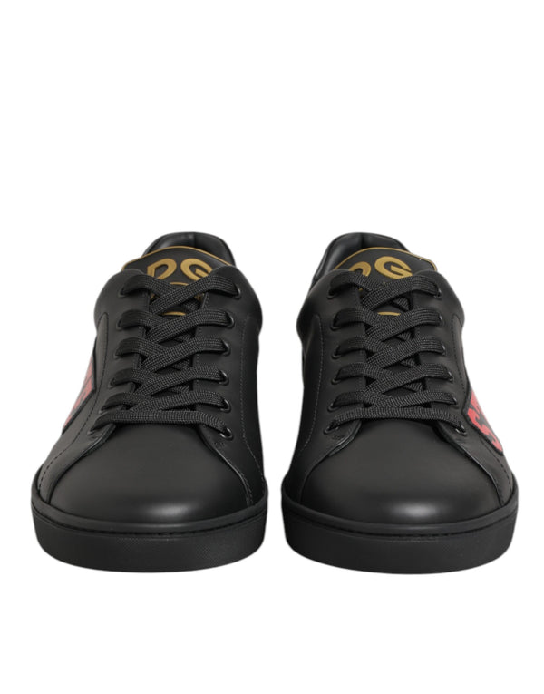 Schwarz Street Life Low Top Männer Turnschuhe Schuhe