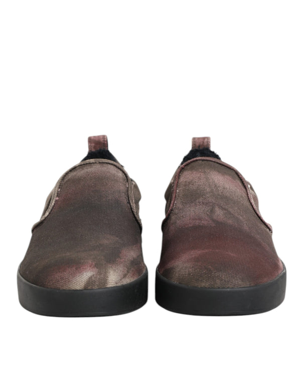 Multicolor Baumwolle Low Top Slip On Männer Turnschuhe Schuhe