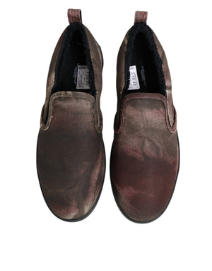 Multicolor Baumwolle Low Top Slip On Männer Turnschuhe Schuhe
