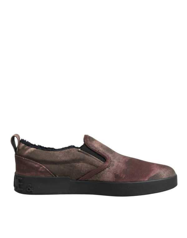 Multicolor Baumwolle Low Top Slip On Männer Turnschuhe Schuhe
