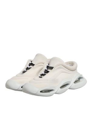 Weiß Lace Up Wave Low Top Männer Sneaker Schuhe