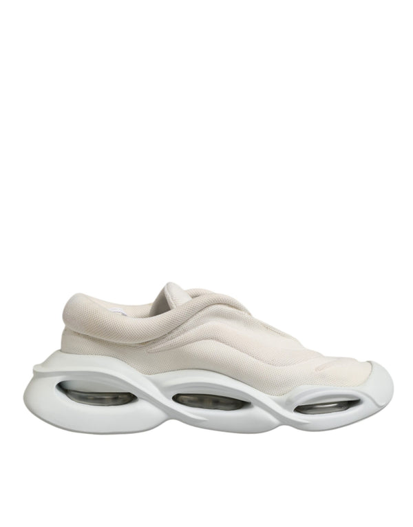 Weiß Lace Up Wave Low Top Männer Sneaker Schuhe