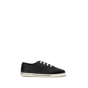 Schwarze Sneakers aus Kalbsleder Bos Taurus