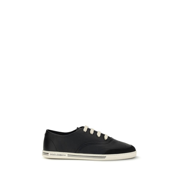 Schwarze Sneakers aus Kalbsleder Bos Taurus