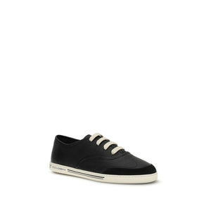 Schwarze Sneakers aus Kalbsleder Bos Taurus