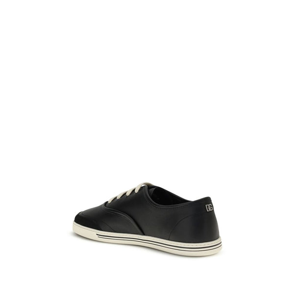 Schwarze Sneakers aus Kalbsleder Bos Taurus
