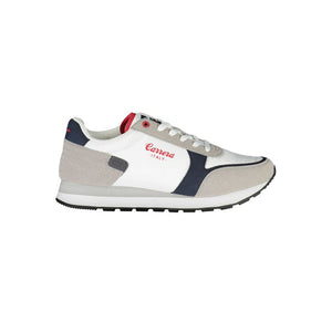Sneaker aus weißem Polyester