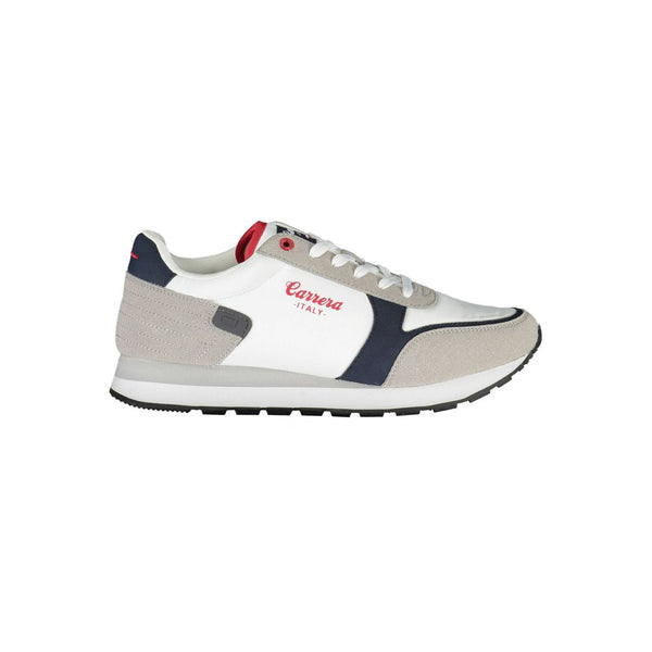 Sneaker aus weißem Polyester