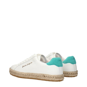 Weiße Sneakers aus Leder