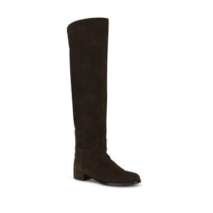 Braune Kalbshaut Bos Taurus Stiefeletten