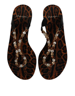 Schwarz Kristalle Flats Sandalen Beachwear Schuhe