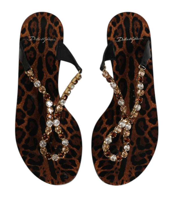 Schwarz Kristalle Flats Sandalen Beachwear Schuhe