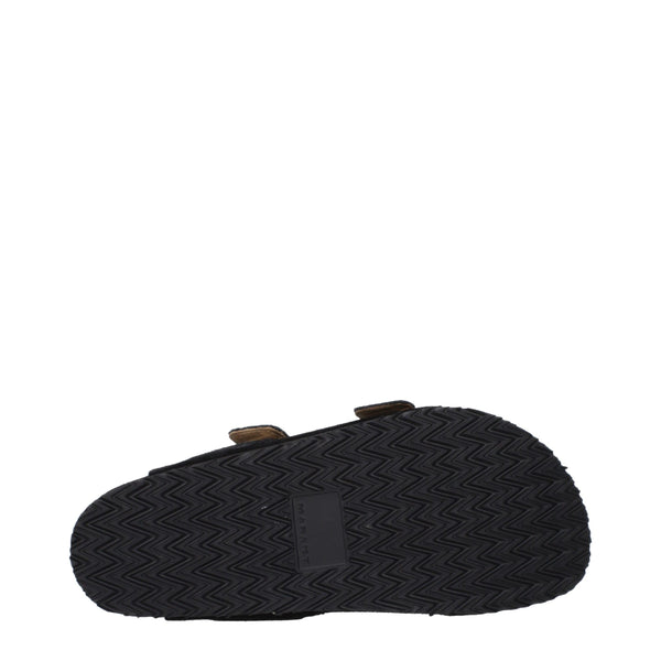 Elegante Leder-Hausschuhe in Schwarz