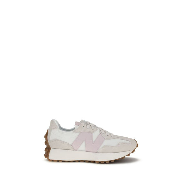 Beigefarbene Polyamid-Sportschuhe