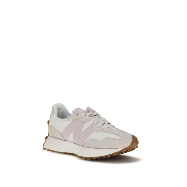 Beigefarbene Polyamid-Sportschuhe