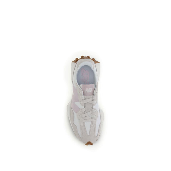 Beigefarbene Polyamid-Sportschuhe
