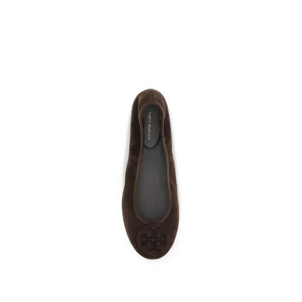 Braune Kalbshaut Bos Taurus Ballerinas