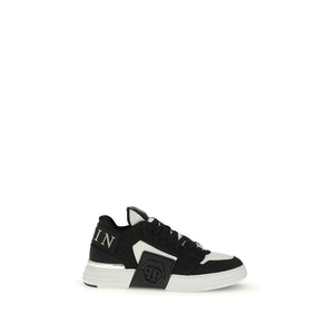 Schwarze Sneakers aus Kalbsleder Bos Taurus