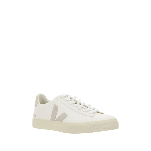 Weiße Kalbshaut Bos Taurus Sneakers mit niedrigem Schaft