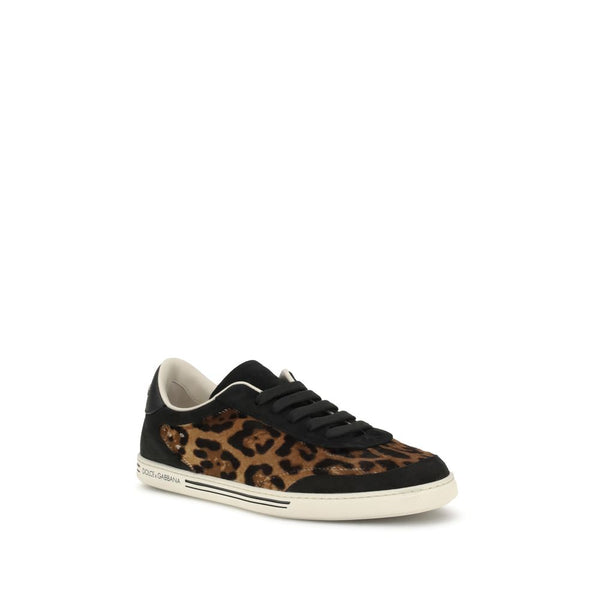 Bunte Low-Top-Sneaker aus Lammleder Ovis Aries Aries