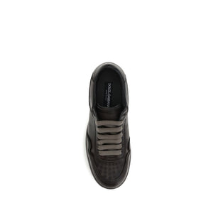 Braune Kalbshaut Bos Taurus Sneakers mit niedrigem Schaft