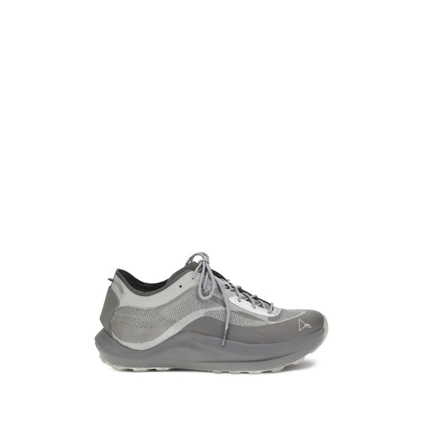 Graue Polyamid-Sportschuhe