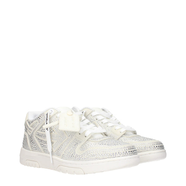 Beigefarbene Leder-Sneaker mit niedrigem Schaft
