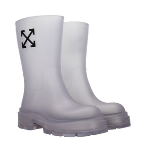 Transparente Pvc-Stiefeletten