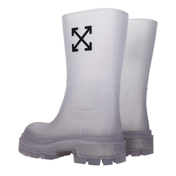 Transparente Pvc-Stiefeletten