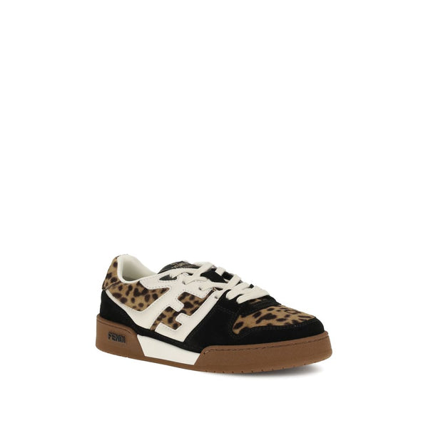 Braune Kalbshaut Bos Taurus Sportschuhe