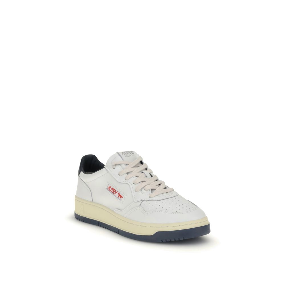 Weiße Leder-Sneaker