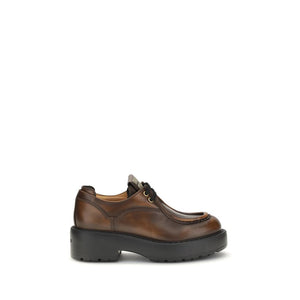 Braune Loafer aus Kalbshaut Bos Taurus