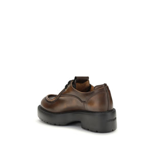 Braune Loafer aus Kalbshaut Bos Taurus