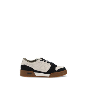 Schwarze Sneakers aus Kalbsleder Bos Taurus