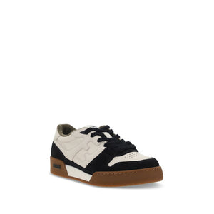Schwarze Sneakers aus Kalbsleder Bos Taurus