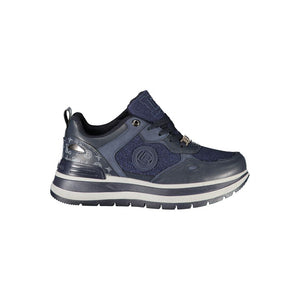 Blaue Polyester Damen Sneaker