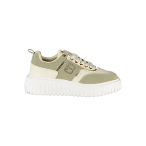 Grüner Polyester Damen Sneaker